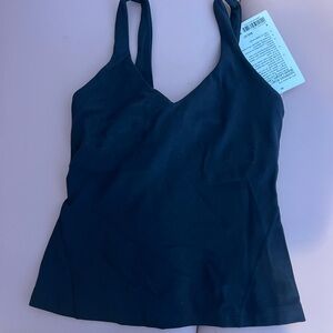 Lululemon Athletica waist length Black Align Tank